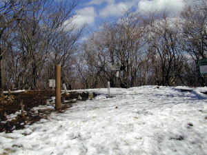 大室山頂上