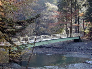 Bridge across Fujikumas_gawa river