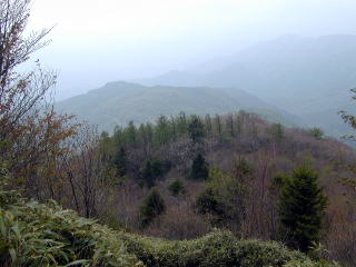 雁ガ腹摺山南尾根