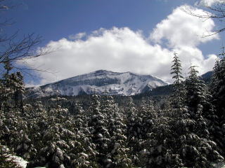 Ioudake covered by snow