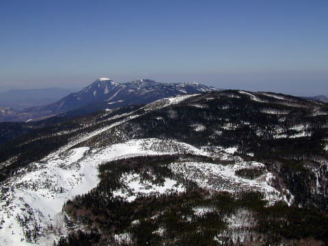 Kitayatu Mountains and Mt. Tadeshina
