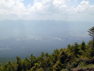 Nyuugasa mountain range view