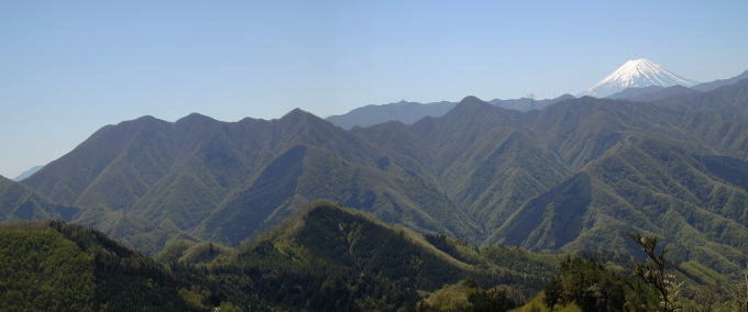 le, Misaka and Sasago Mountains