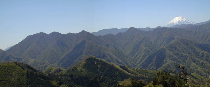 MtFuji, Misaka and Sasago Mountains