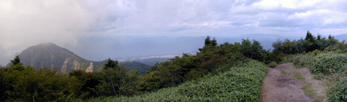 North to East View from Shakagatake Top