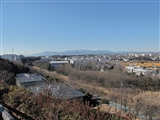 大山から蛭ヶ岳、そして富士山。