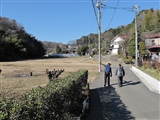 谷戸の道。　