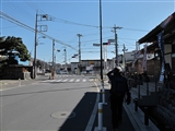 小野路宿の十字路に着いた。　